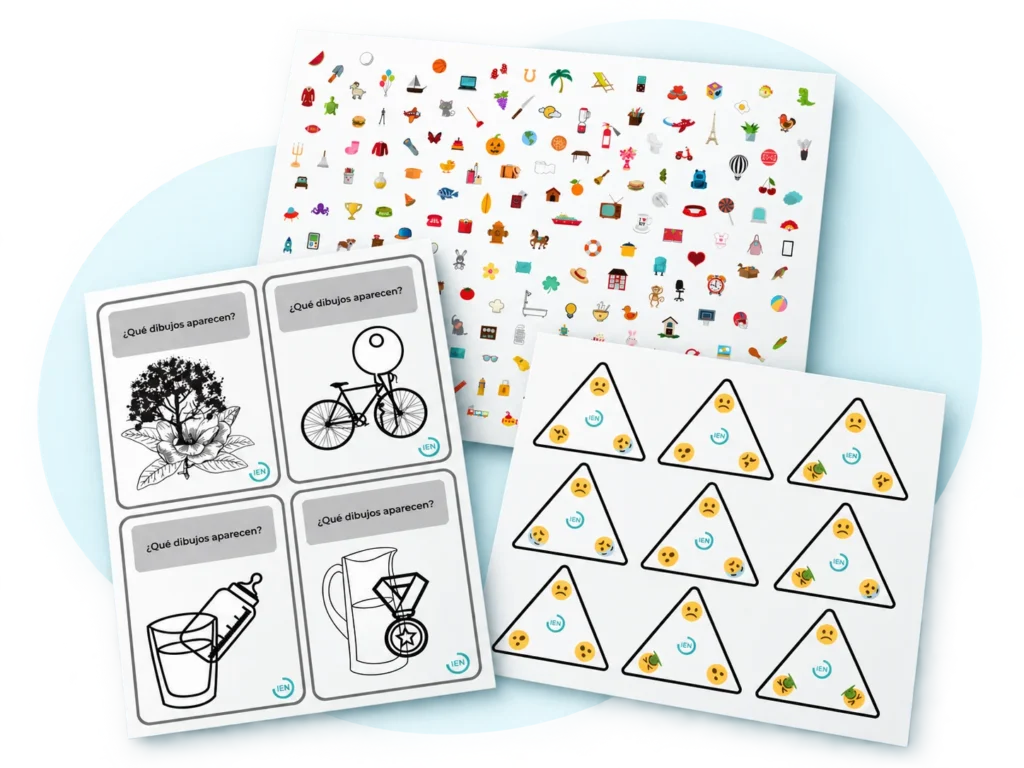 Materiales de neuropsicología y estimulación cognitiva incluidos en Cogniplan